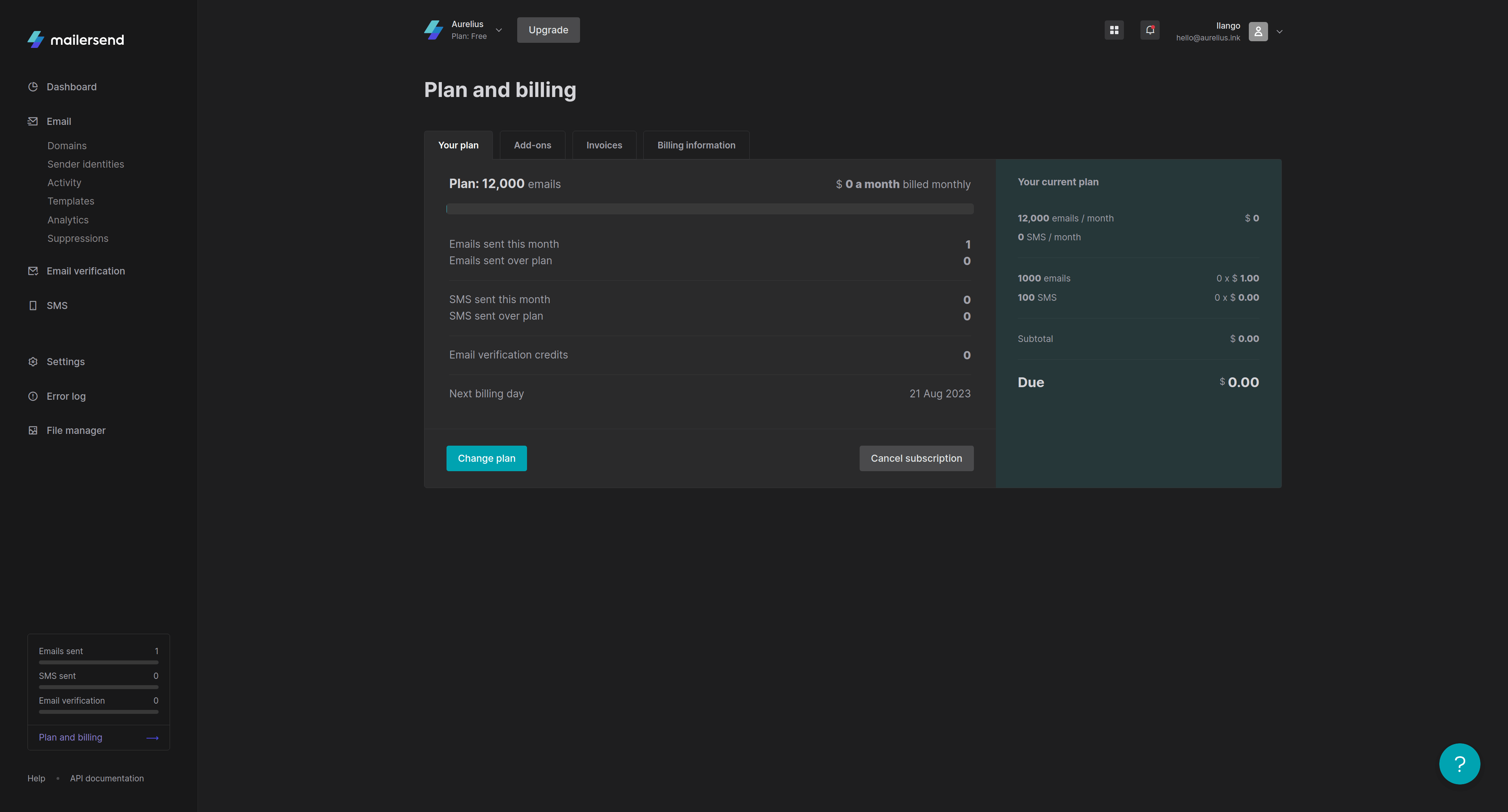 Usage thumbnail